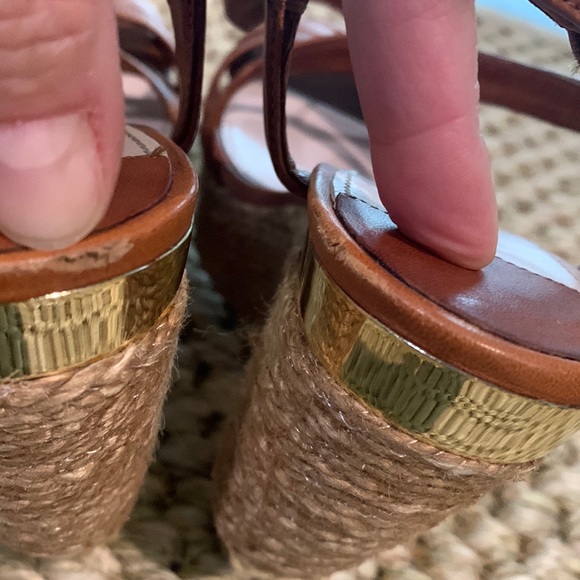 Miu Miu platform espadrille heel sandals - Picture 10 of 13